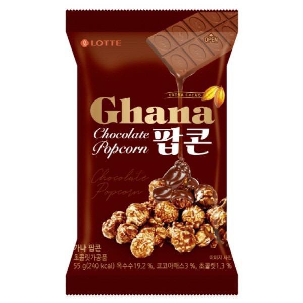 Lotte ghana chocolate popcorn Shopee Malaysia