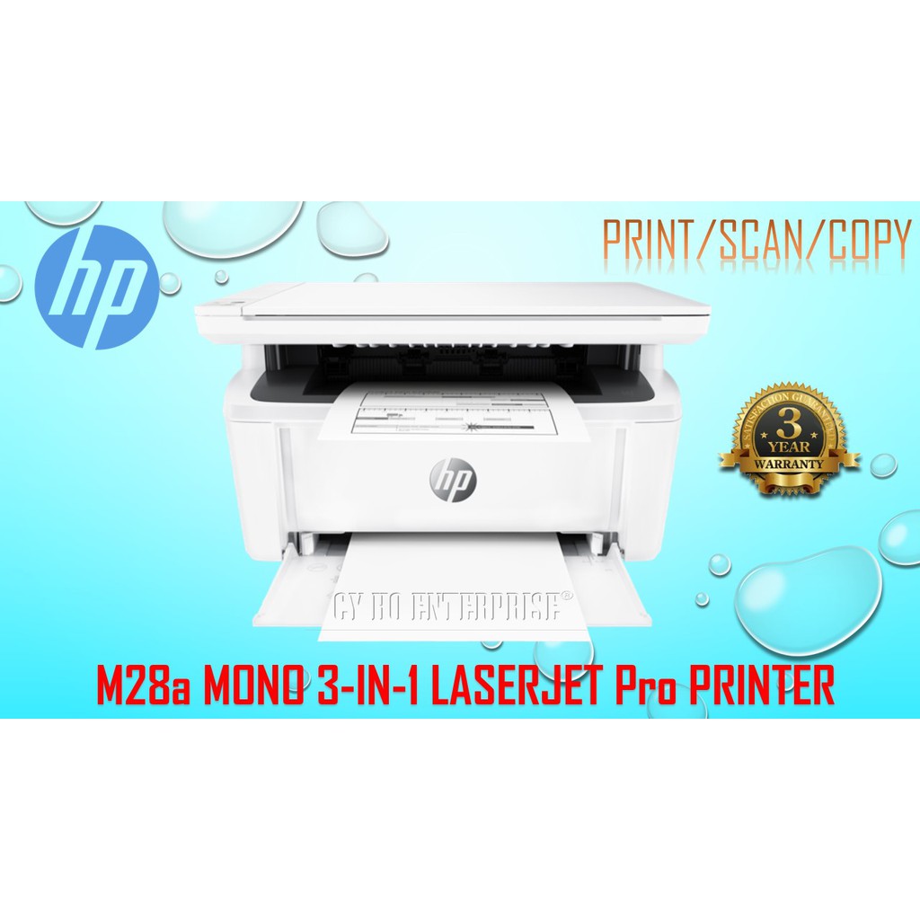 hp laserjet m28w wifi