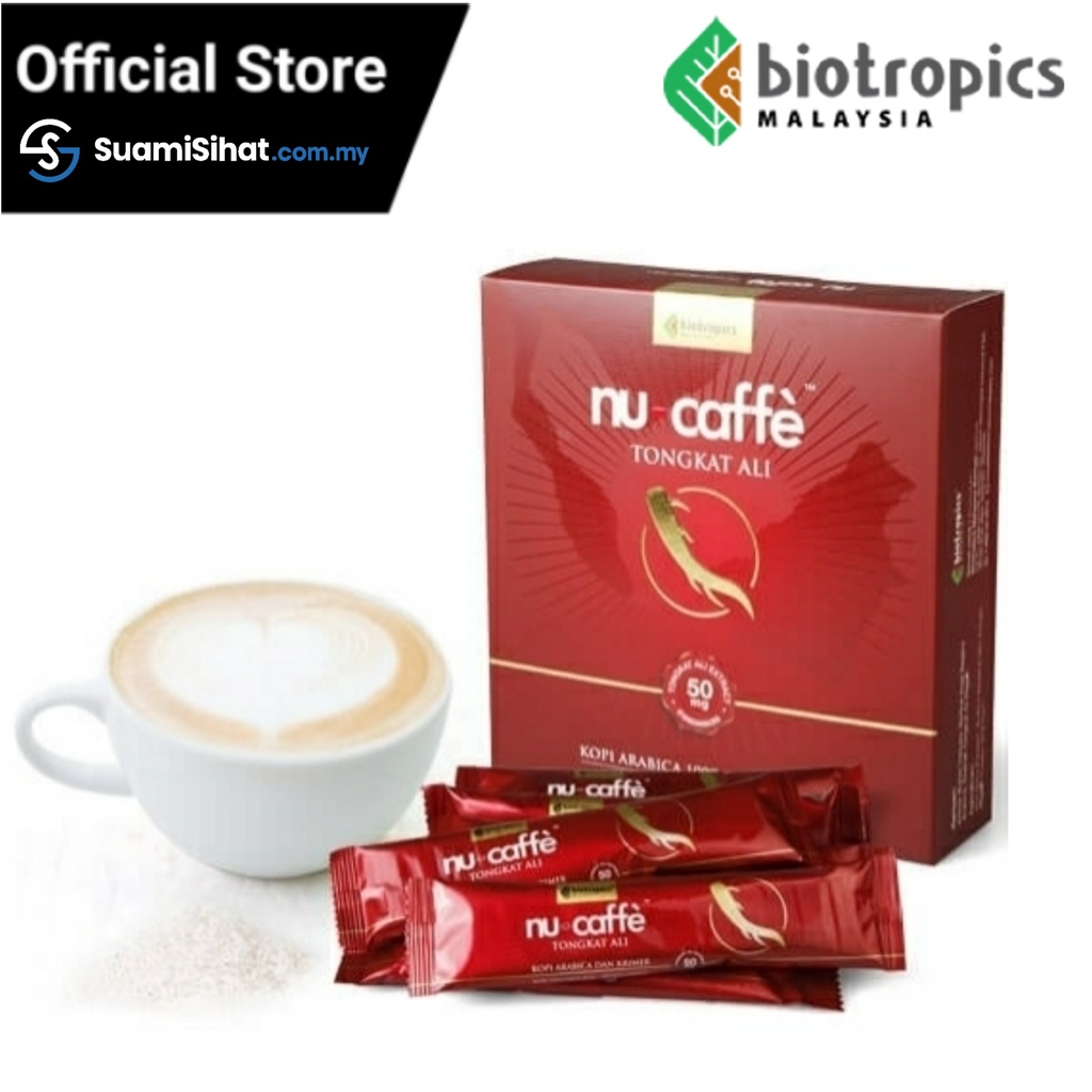 Nu Caffe Tongkat Ali Biotropics 15 Sachets Biotropics Malaysia Berhad Malaysia