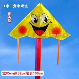 🐳Assorted Cartoon Triangle Kite with Long Tail 95cm / 100cm / 52cm  Wholesale Kites for Kids Lelayang | Shopee Malaysia