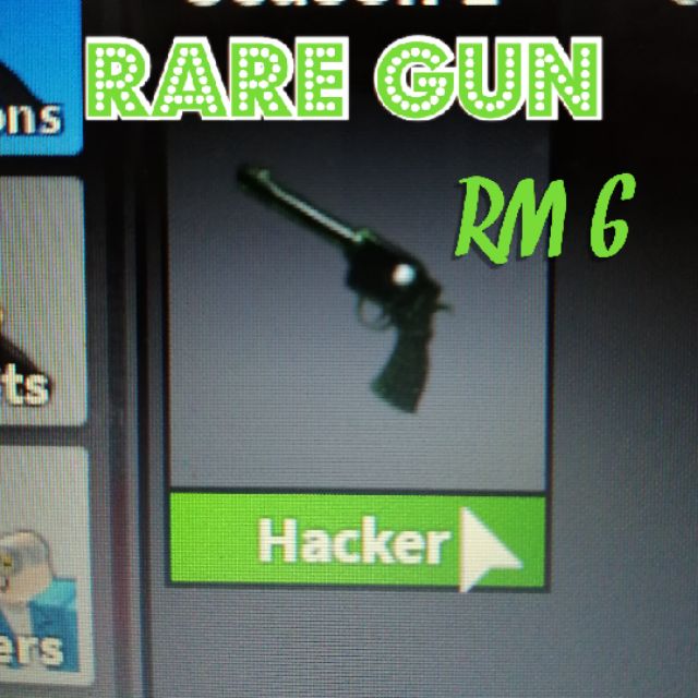 Cheap Roblox Murder Mystery Gun Knife Skin Shopee Malaysia - roblox hacks knife