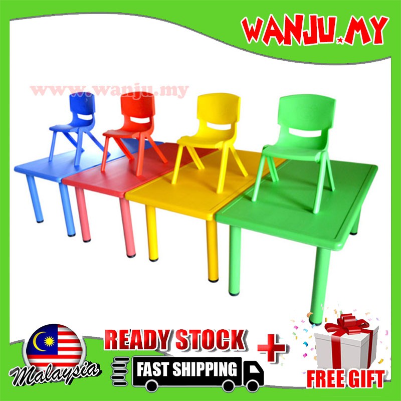 KL Ready Stock Kindergarten children kids learning Table ...