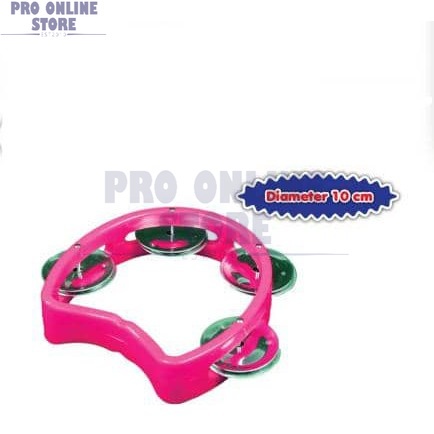 Music Instrument - Mini Moon Shape Tambourine | Shopee Malaysia