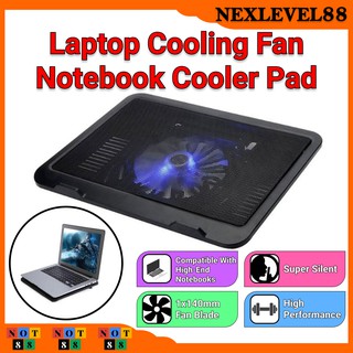 Laptop Cooling Fan Radiator Base Mute Super Silent Cooling Pad Notebook Cooler Pad Height Bracket V19