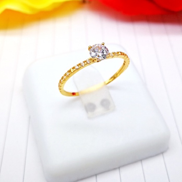 Cincin Batu Emas 916 Passionate Shopee Malaysia