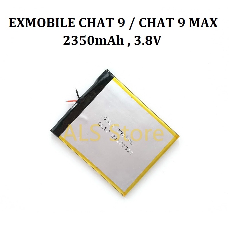 Original Battery Exmobile Chat 9 Chat 9 Max 2350mah Shopee Malaysia