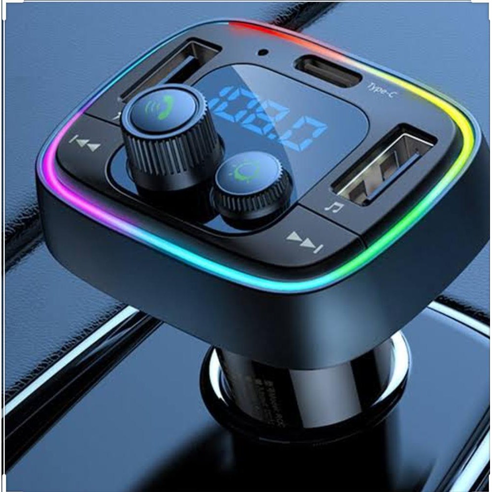 Original Remax RCC-230 FM Transmitter Handsfree Modulator Bluetooth 5.0 ...