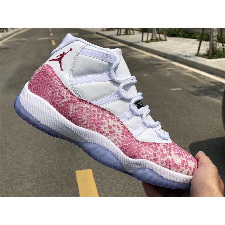 high top jordan 11 snakeskin