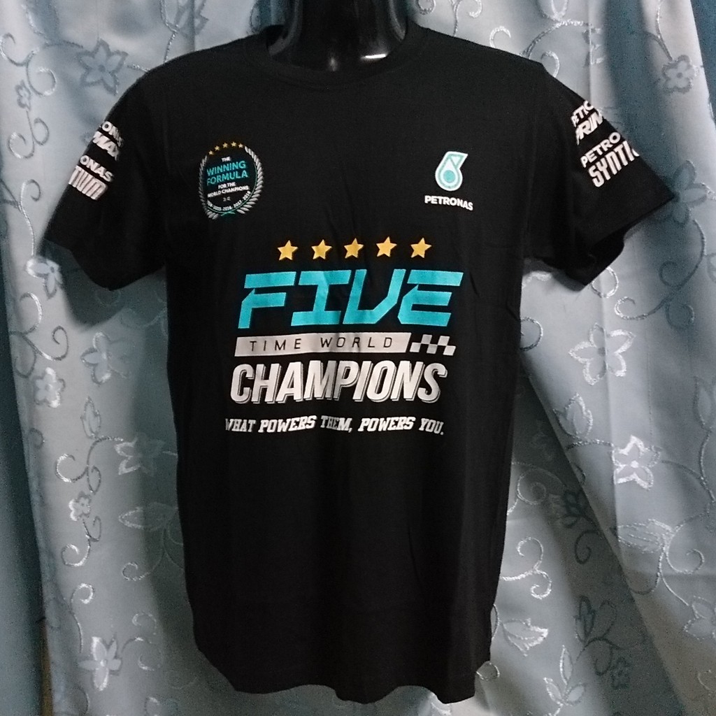 T-SHIRT FIVE TIME WORLD CHAMPIONS 