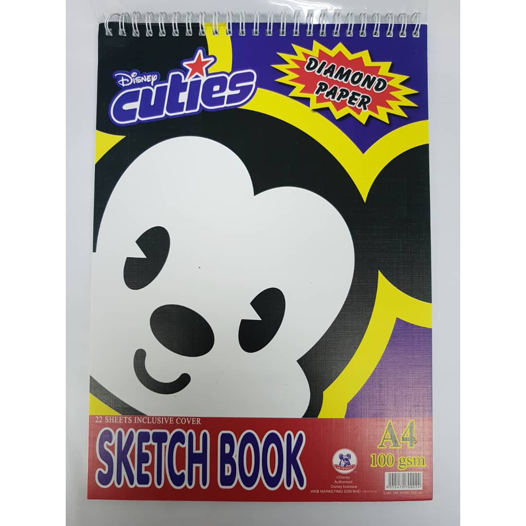 A4 Artist Cover Sketch Drawing Book Light weight Sketchbook Shopee