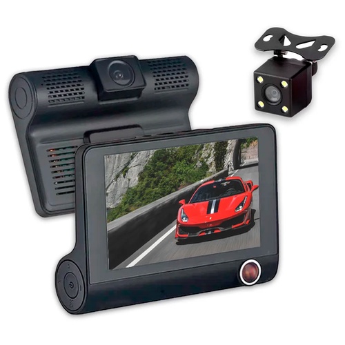 ULU Car Dash Cam 1080P 3.0 IPS Screen 170 Degree Wide Angle Lens Car Black Box Dashboard Camera Recorder Built in G-Sensor Motion Detection Loop Recording Vehicle Dash Cam 