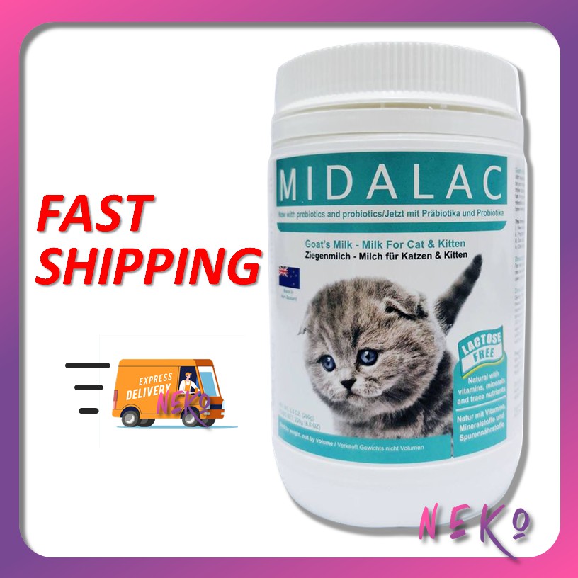 Susu Anak Kucing ⭐️ Midalac Goatu0027s Milk for Kitten / 200g / Cat 