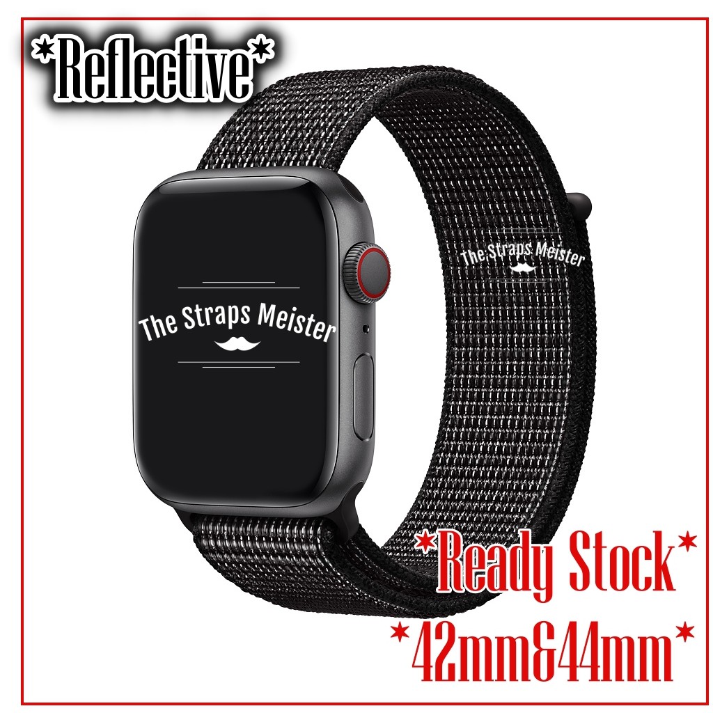 apple watch reflective band