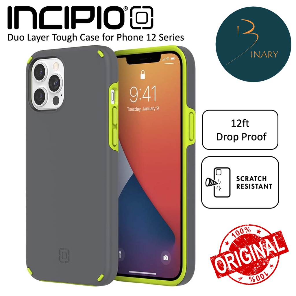 INCIPIO Duo Layer Military Grade Protection Case for iPhone 12 / 12 pro