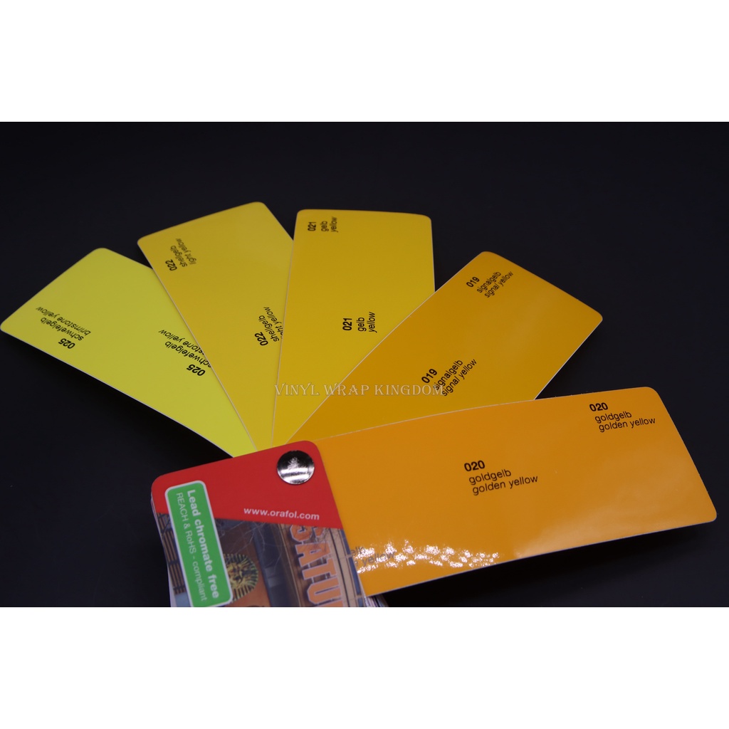 ORACAL 651 SWATCH BOOK COLOUR CHART Shopee Malaysia