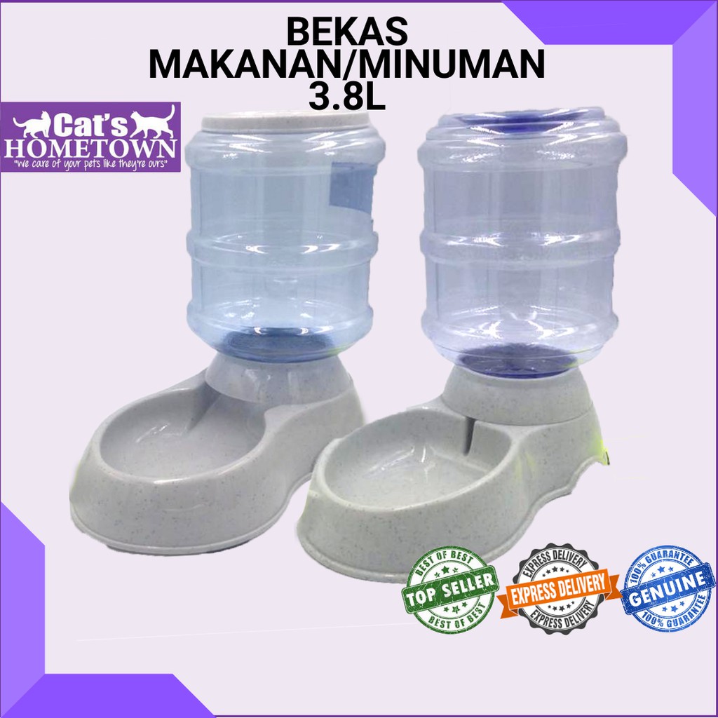BEKAS MAKANAN DAN MINUMAN KUCING 3 8L Shopee Malaysia BEKAS MAKANAN DAN MINUMAN KUCING 3 8L Shopee Malaysia