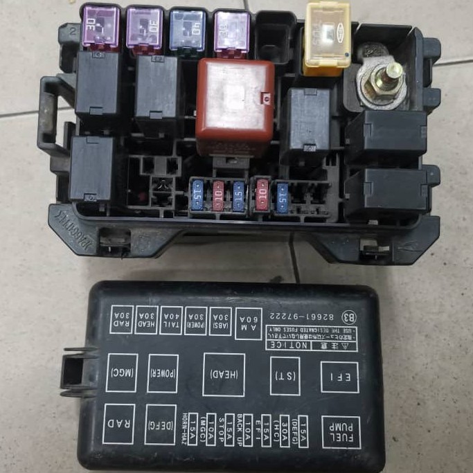 Preodua Kelisa Mira Kenari Move L700s L900s Fuse Box Relay L7 Gino L9 Rs Shopee Malaysia