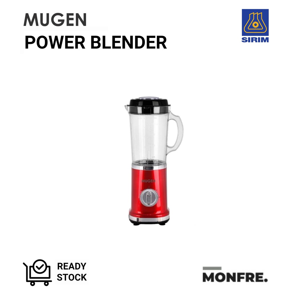 Mugen Multifunction Power Blender Food Processor Stainless Steel Blade Meat Grinder 2 Speeds Fruits Extractor Shopee Malaysia