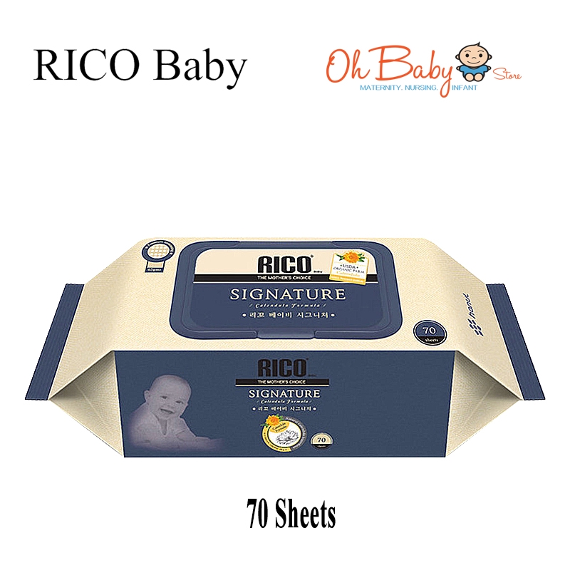 Rico Baby Signature Wipes Shopee Malaysia