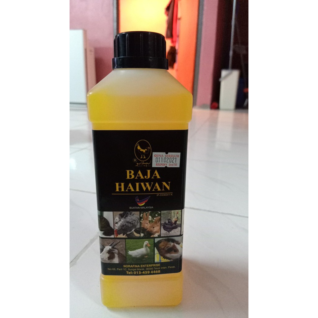 Baja Haiwan Cap Ayam 1 Liter Original Shopee Malaysia