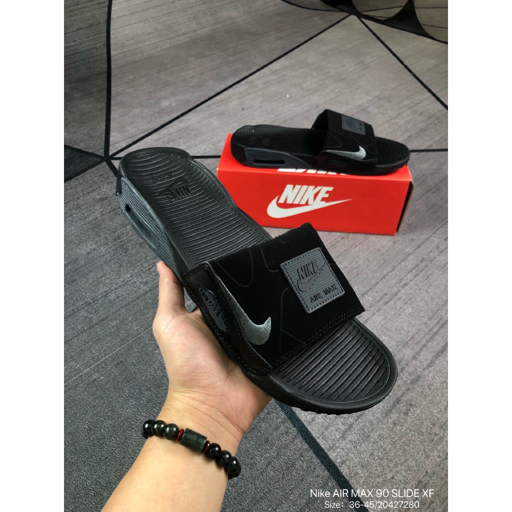 nike air max 90 slides red