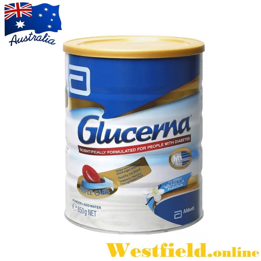 [Australia Import EXP ] Abbott Glucerna Triple Care For Diabetes Vanilla ( 850g )