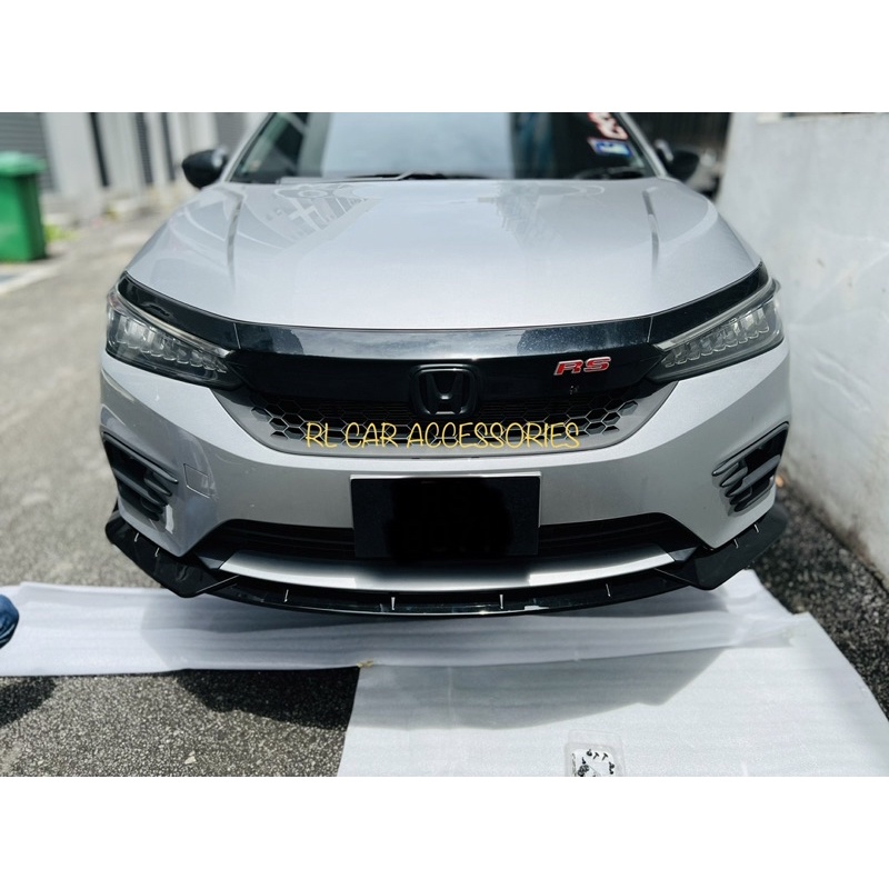 Honda City GN2 RS 2020 2021 2022 front skirt lip spoiler diffuser
