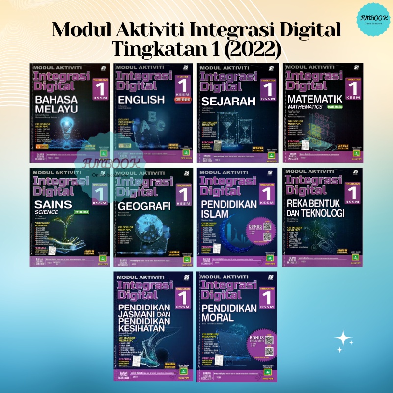 Buy [FUNBOOK] Buku Latihan Modul Aktiviti Integrasi Digital Tingkatan 1
