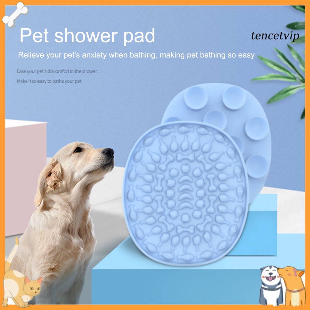 Dog Lick Mat Lick Pad Dog Peanut Butter Lick Pad Slow Feeder Dog Bowls