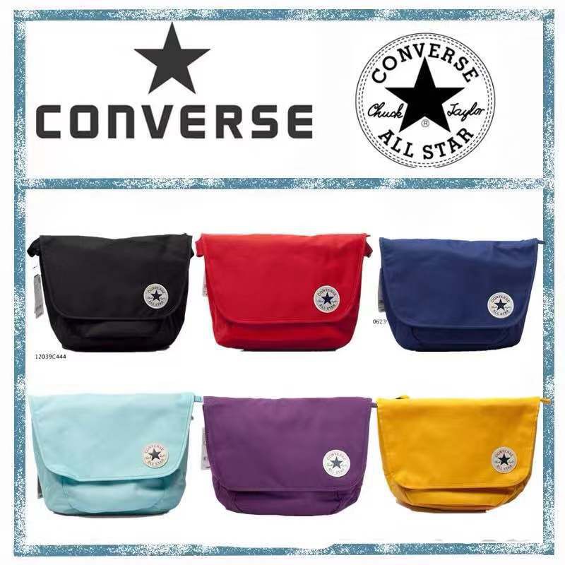 converse canvas messenger bag