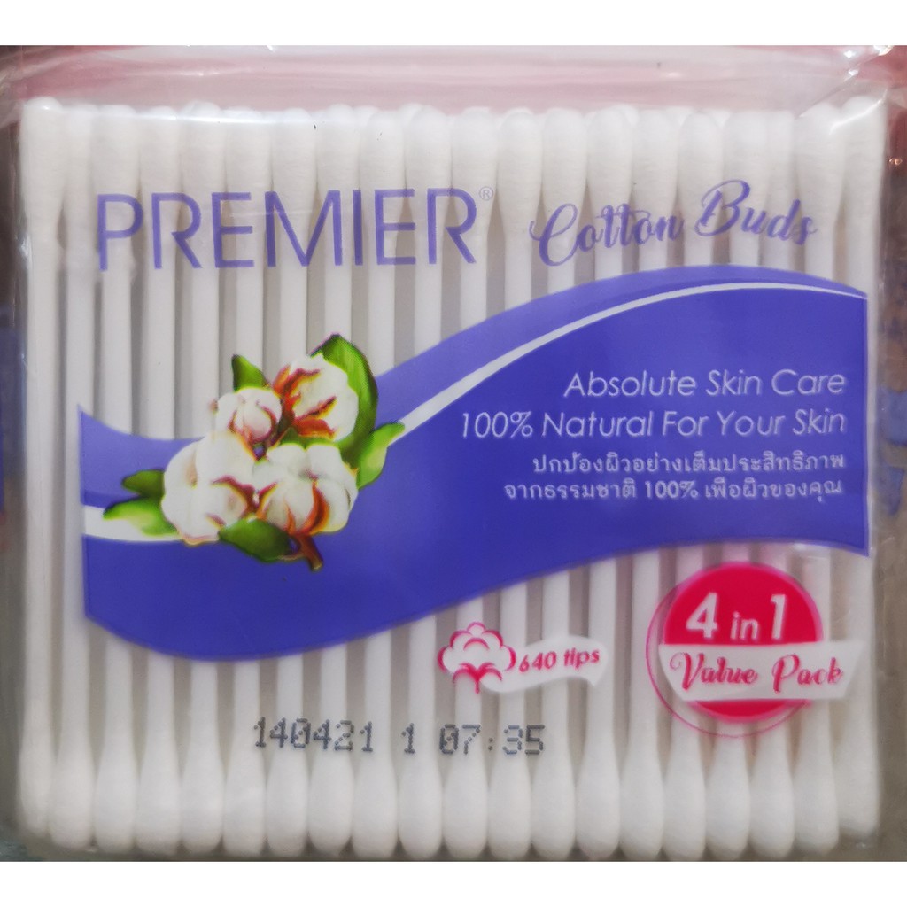 Premier cotton buds 4x160tips Shopee Malaysia
