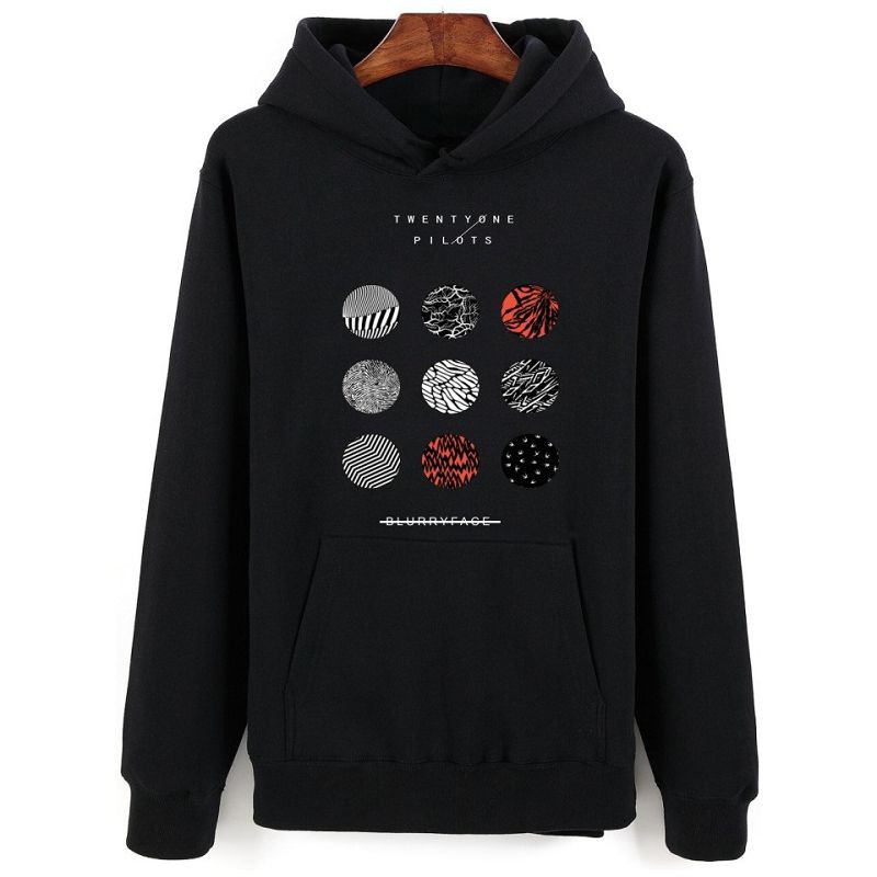 twenty one pilots black hoodie