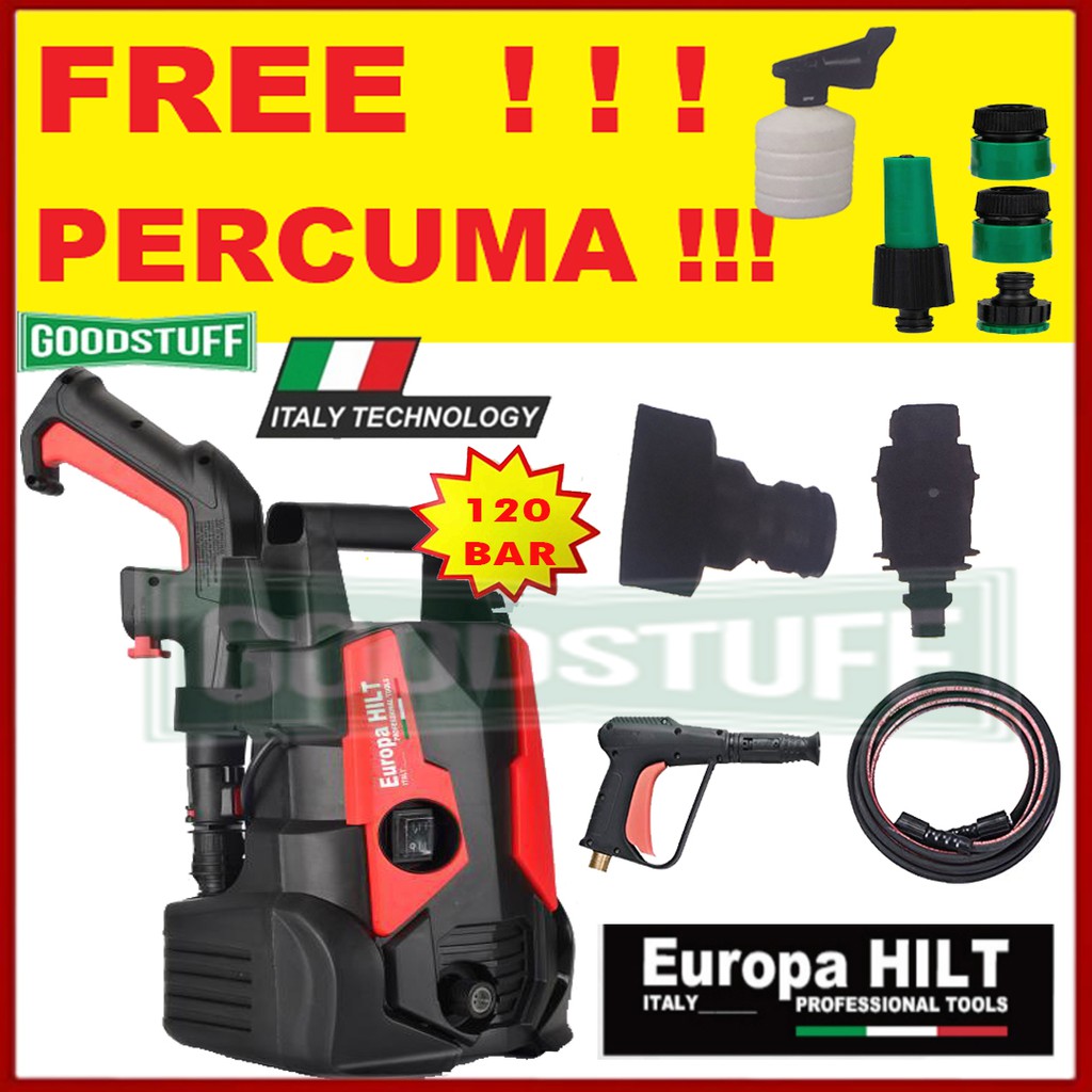 Italy Europa Hilt 120 150bar High Pressure Cleaner Water Jet