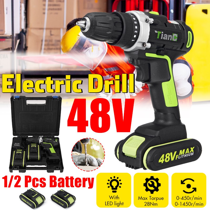 rechargeable power drill