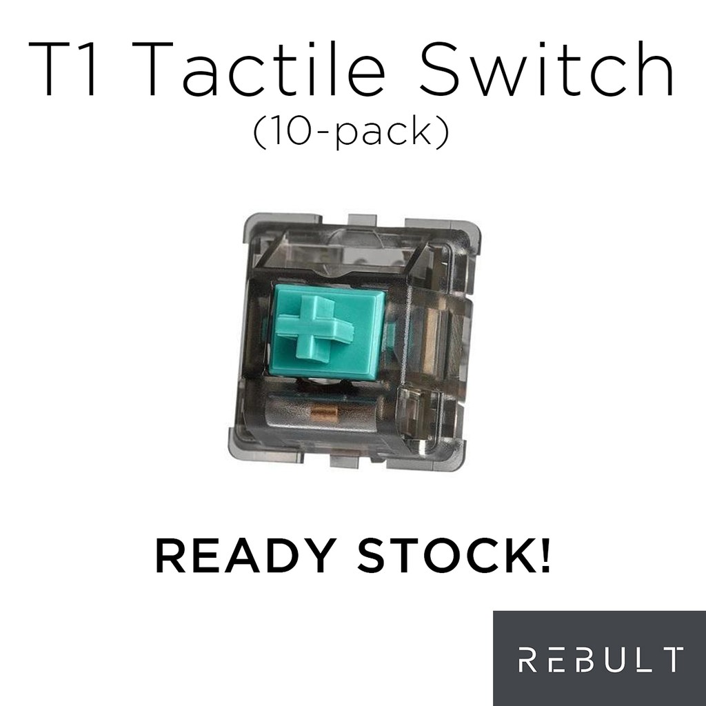 T1 Tactile Mechanical Switch (10Pack) For Mechanical Keyboards (JWK