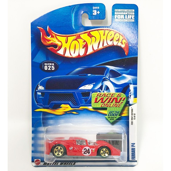 hot wheels ferrari p4