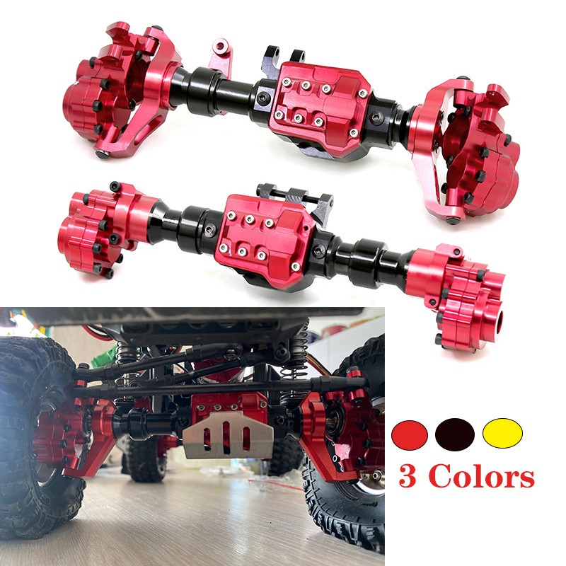 1Pair TRX4 Aluminum Portal Axle Housing for 1/10 RC Crawler Traxxas TRX