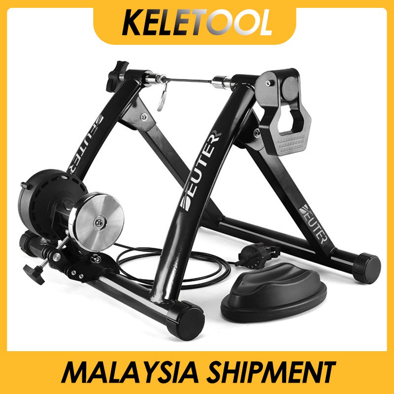 DEUTER MT04 Foldable Bike Training Rack Resistance Rating Bike Rack Indoor Bike