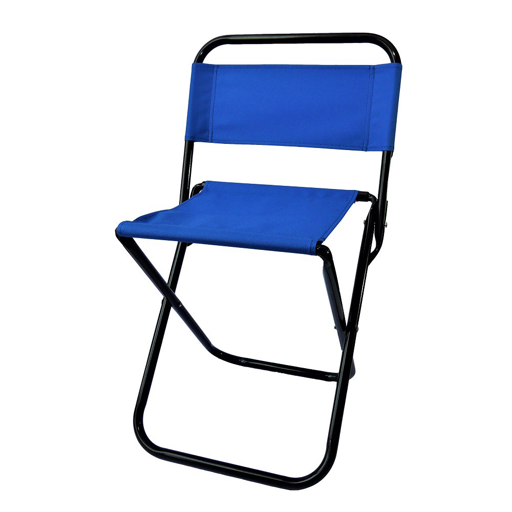 Foldable Cloth Chair Stainless Steel Sauna Stool Camping Garden Stool
