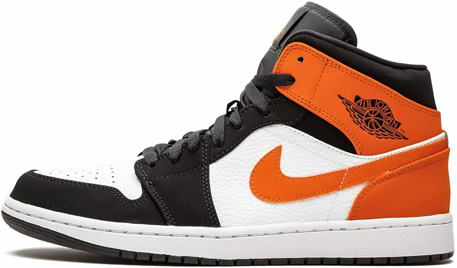 jordan 1 orange and black size 6