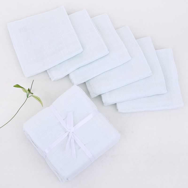 Baby lampin Napkins Napkin White Green cloth cotton newborn napkin