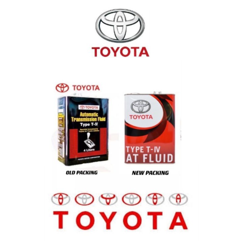 0888681015/ 81400 Toyota TypeIV ATF gear oil (4 liter) Shopee Malaysia