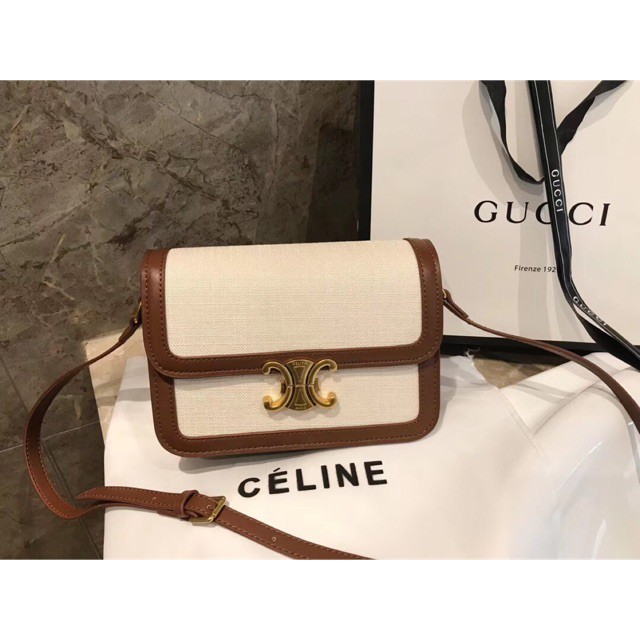 celine textile bag