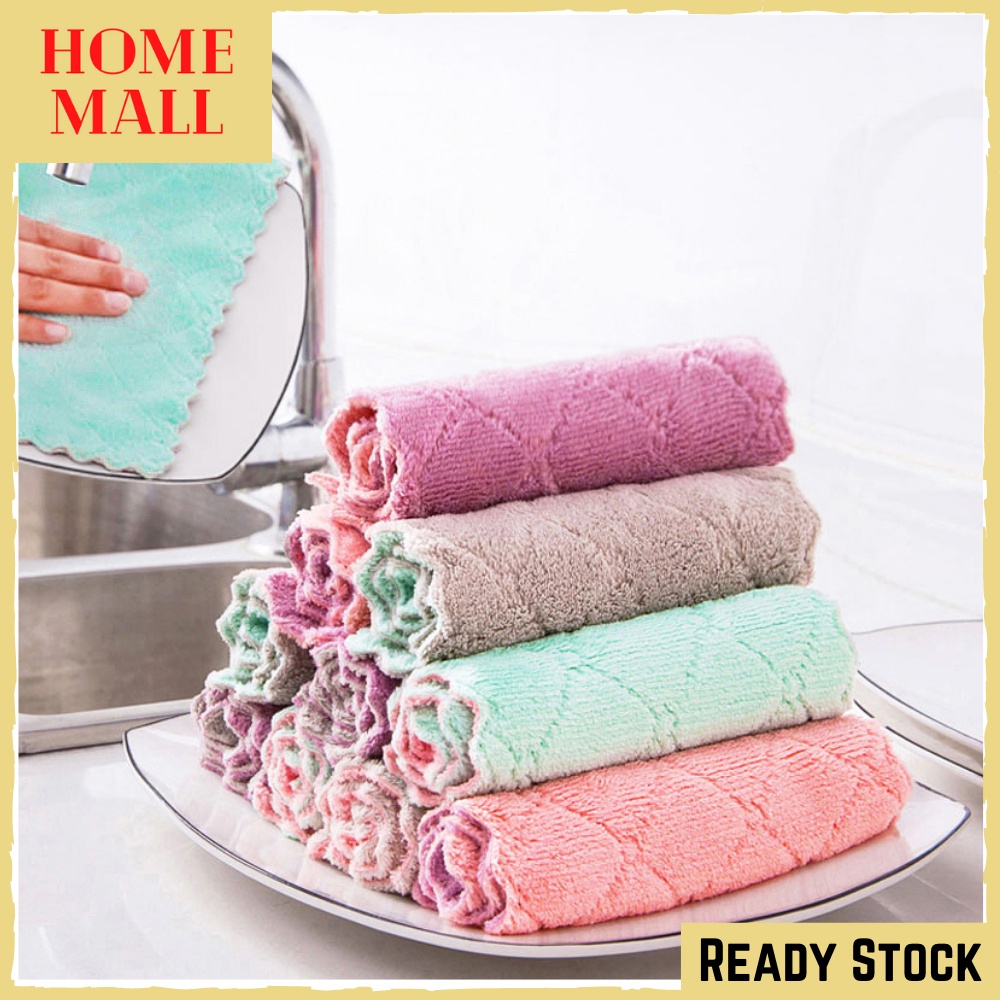 Towel Tuala Kitchen Towel Tuala Lap Dapur Kitchen Cloth Kitchen Dish Towel Dish Washing Cloth 