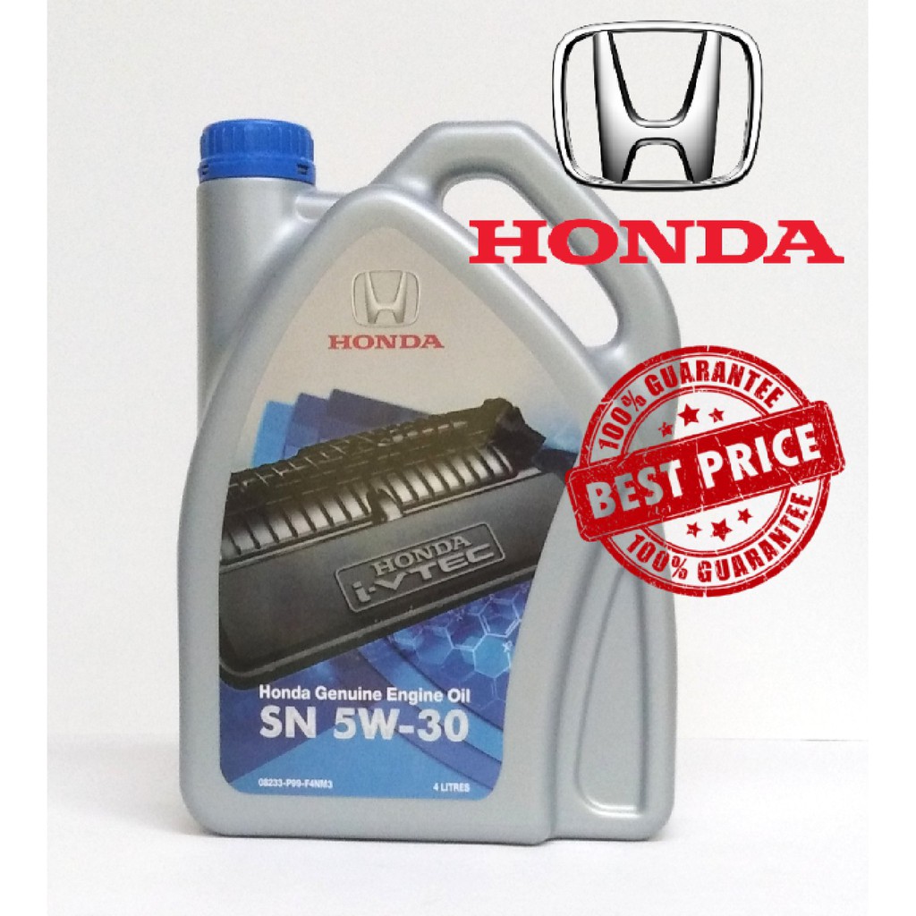 Honda oil 5w30