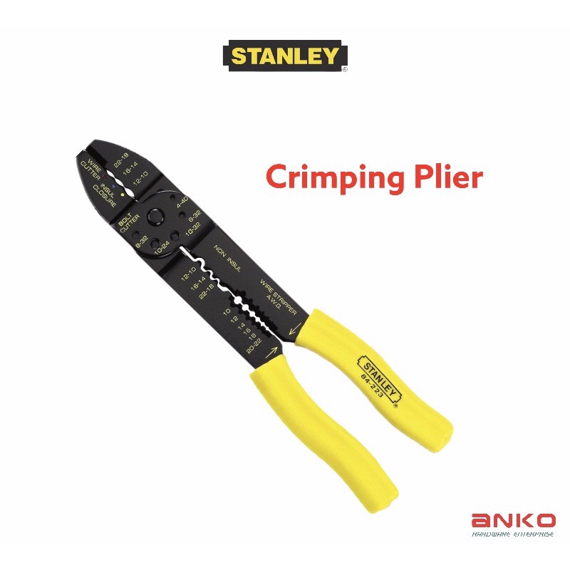 STANLEY CRIMPING PLIERS ( PLIER ONLY PLIER SET ) Shopee Malaysia