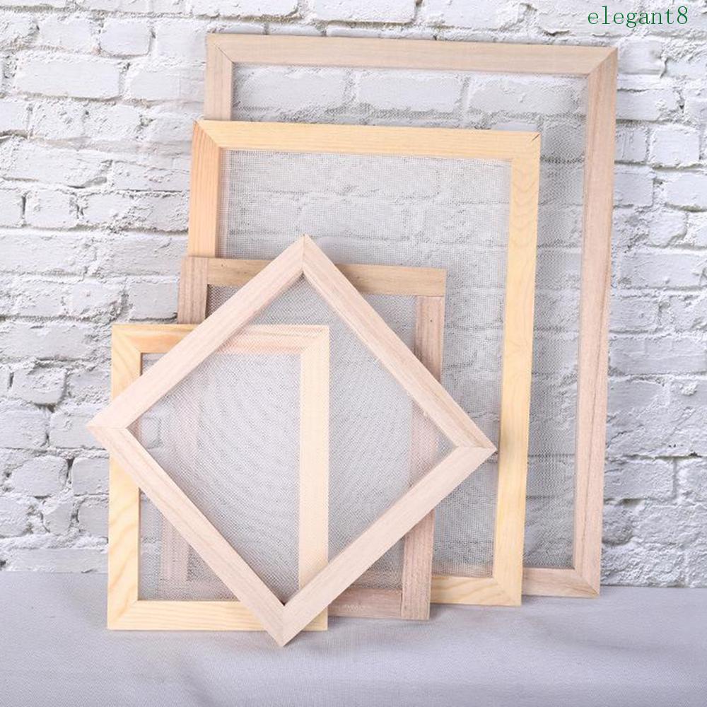 ELEGANT Paper Making Screen DIY Ancient Paper Making Kit Art Crafts
