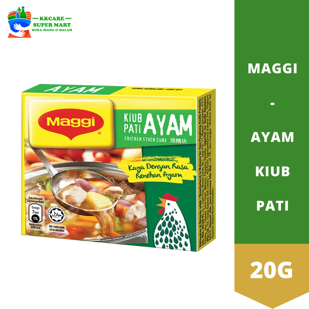 Maggi Ayam Kiub Pati 20g Shopee Malaysia