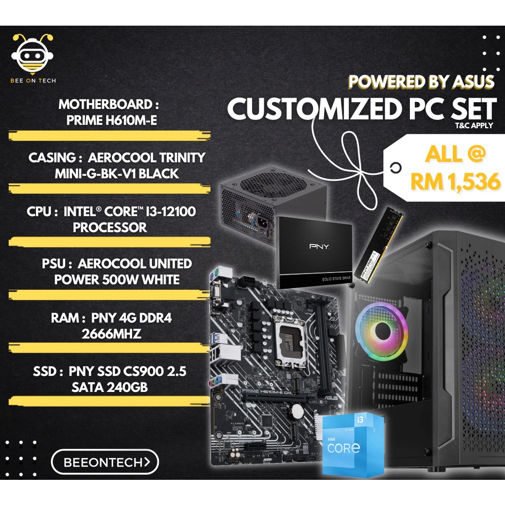 [NEW] Budget Gaming Customized PC Set - Powered by Asus - Motherboard ...