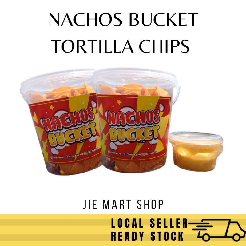 [READY STOCK] Nachos Bucket Nachos Baldi Nachos Tortilla Chips with